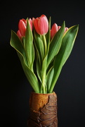 14th May 2022 - tulips in a pottery vase