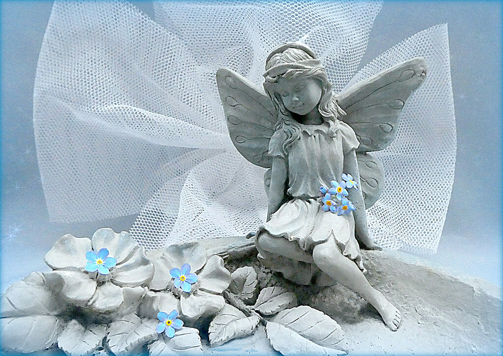 Forget -me-Not   Fairy.  by wendyfrost