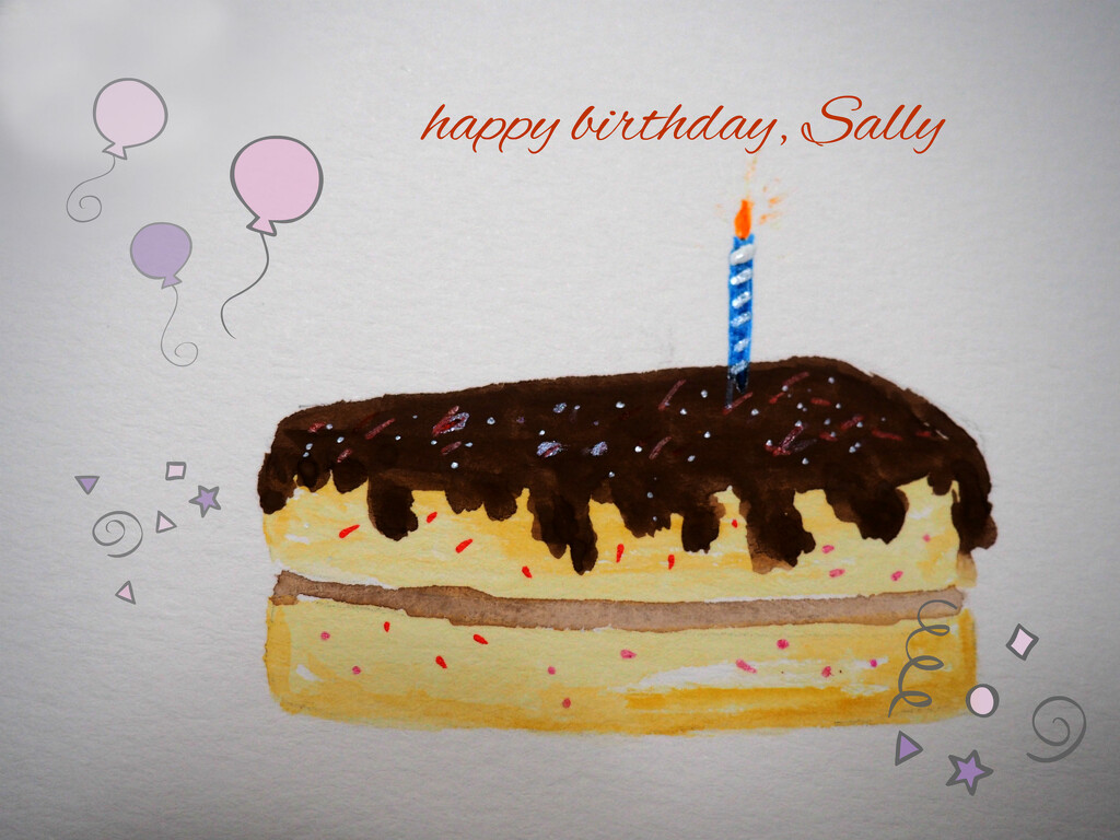 happy birthday, sally! by artsygang