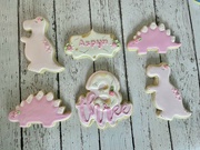 4th May 2022 - Pretty and pink dino birthday cookies