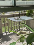 9th May 2022 - Tufted Titmouse laying out in the bird feeder.