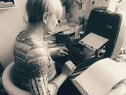 19th May 2022 - Vintage font typing
