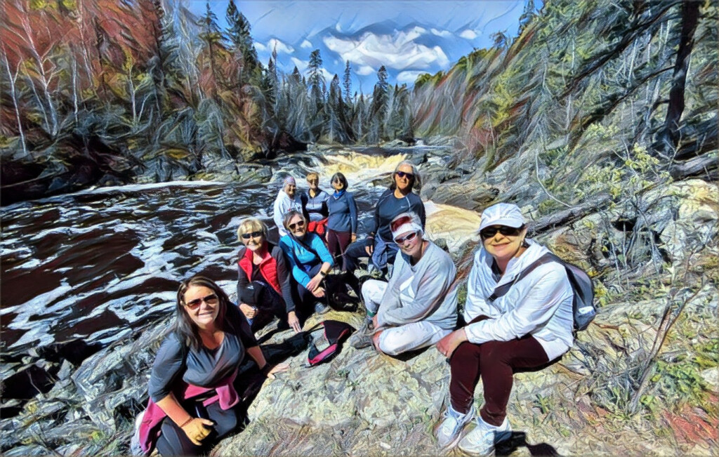 Group photo from our hike this week by radiogirl