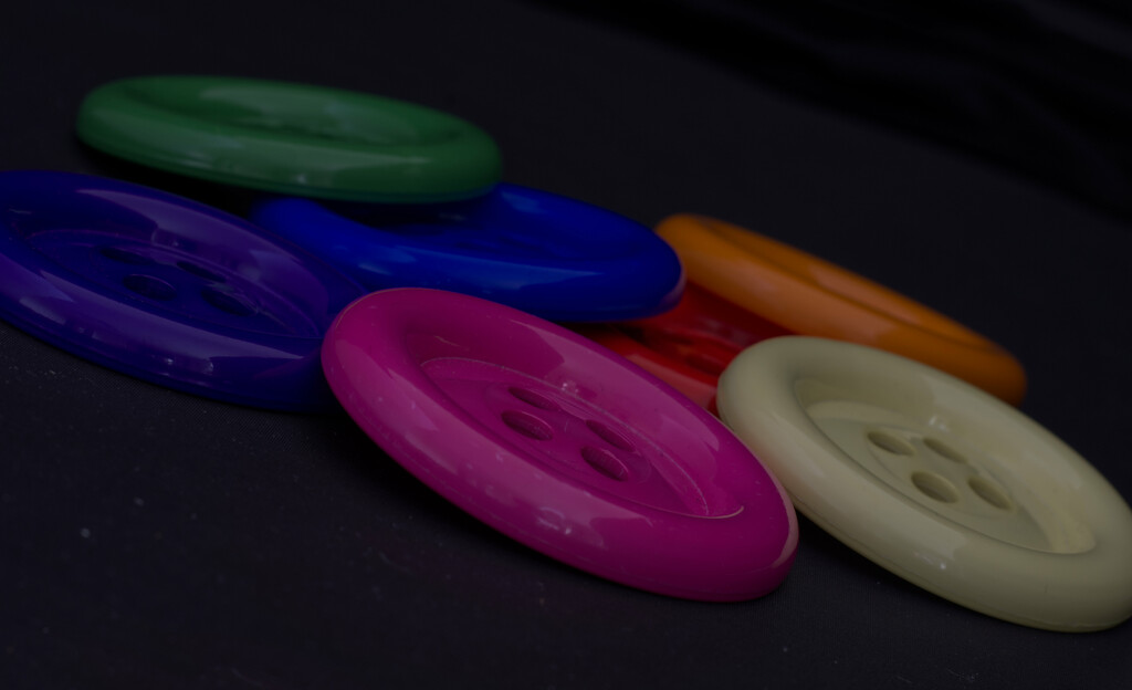 Rainbow of Buttons by thedarkroom