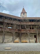 20th May 2022 - Courtyard of castle of Gruyeres. 