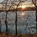 Sunset at Tuusulanjärvi lake