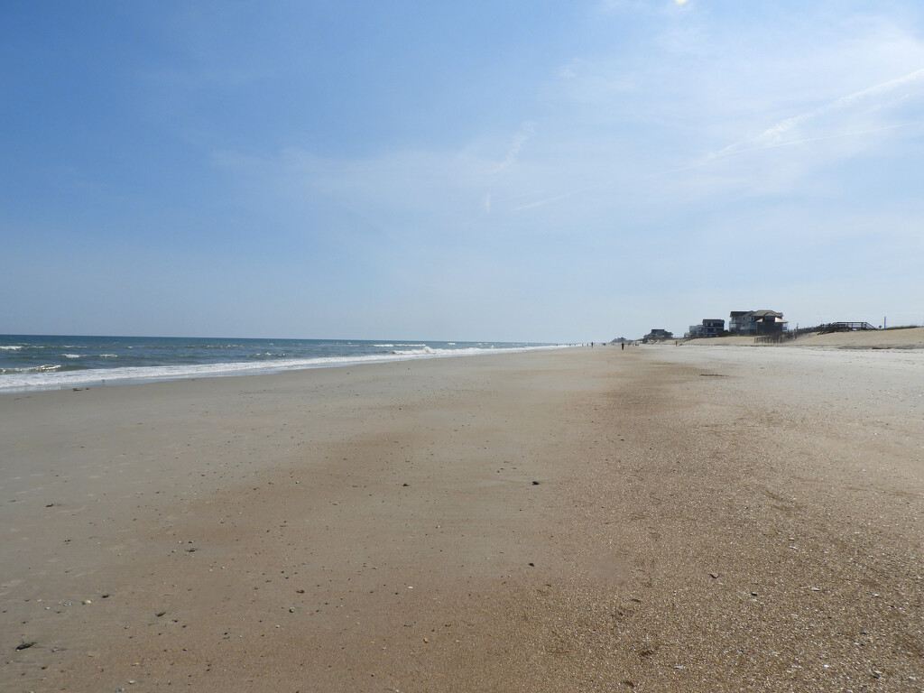 Topsail beach view by homeschoolmom