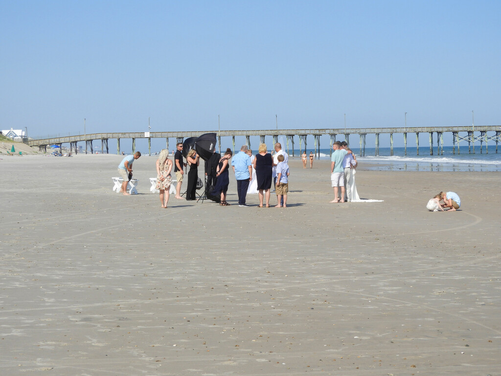 Beach wedding by homeschoolmom