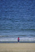 25th May 2022 - My bride takes in the immensity of the Atlantic Ocean