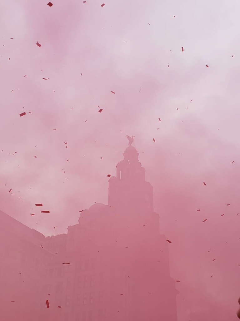 Reds parade, Liverpool  by crewnelson