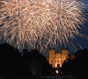 2nd Jun 2022 - Jubilee fireworks over Windsor Castle
