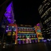 Customs House Building lit up by Vivid light show.  by johnfalconer