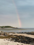 3rd Jun 2022 - Rainbow over Rough Island, taken from Kippford 
