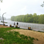 3rd Jun 2022 - The downpour overtook people on the embankment.