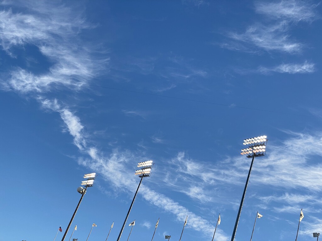 Stadium Lights by visionworker