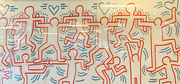 5th Jun 2022 - Famous hearts from Keith Haring. 