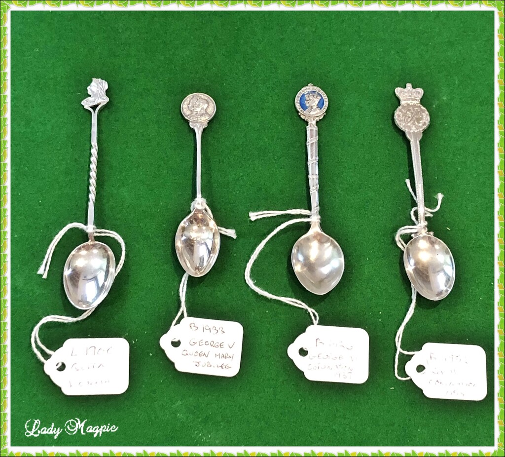 Royal Commemative Spoons by ladymagpie