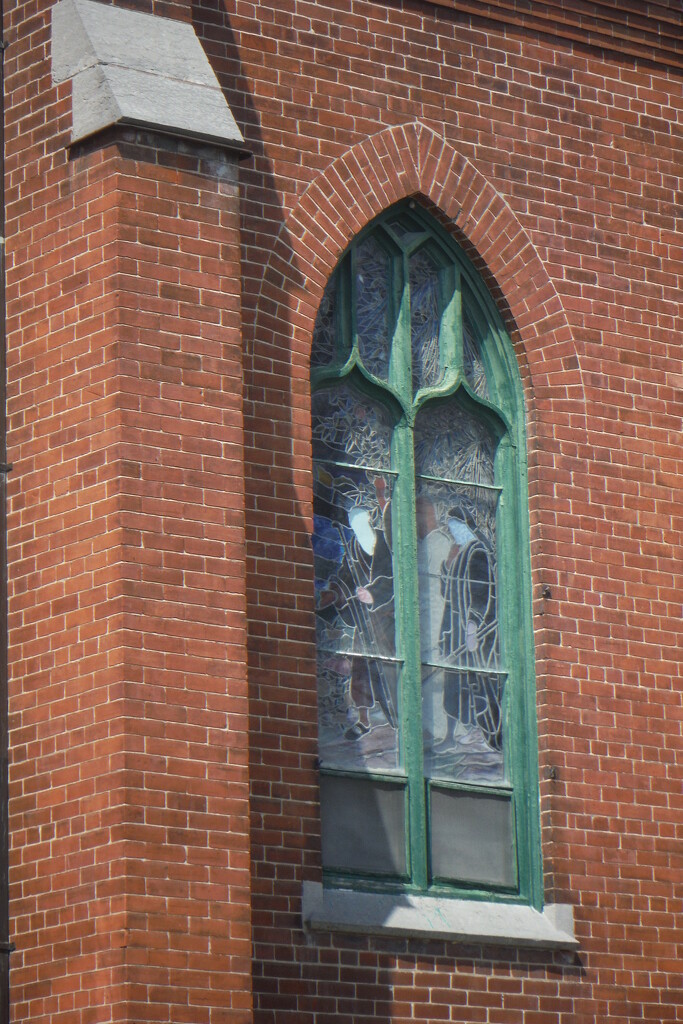 Window #2: Church Exterior View by spanishliz