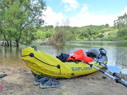 6th Jun 2022 - A break to rest after 5 km paddling