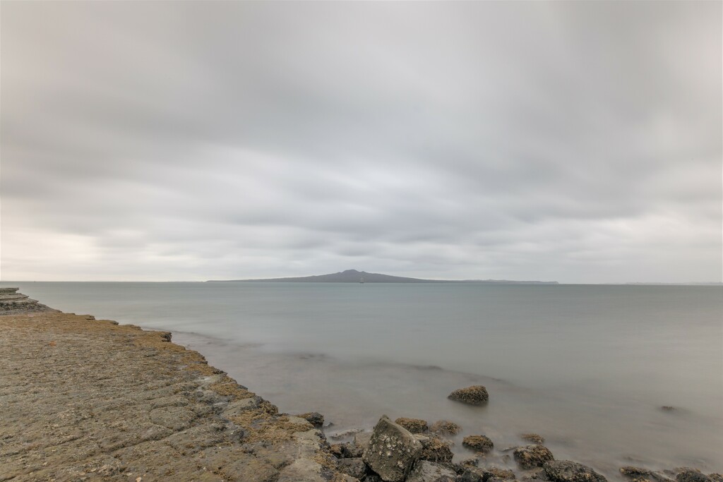 I'll have it on the rocks! - looking towards Rangitoto Island by creative_shots