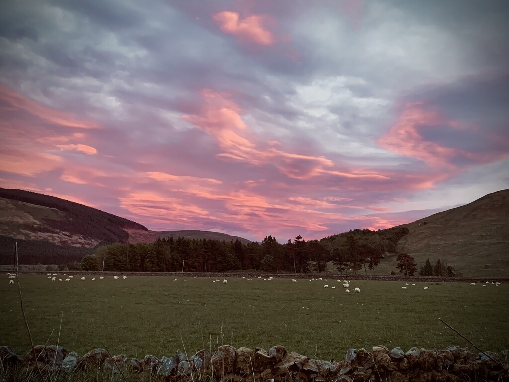 Sunset in the borders. by billdavidson