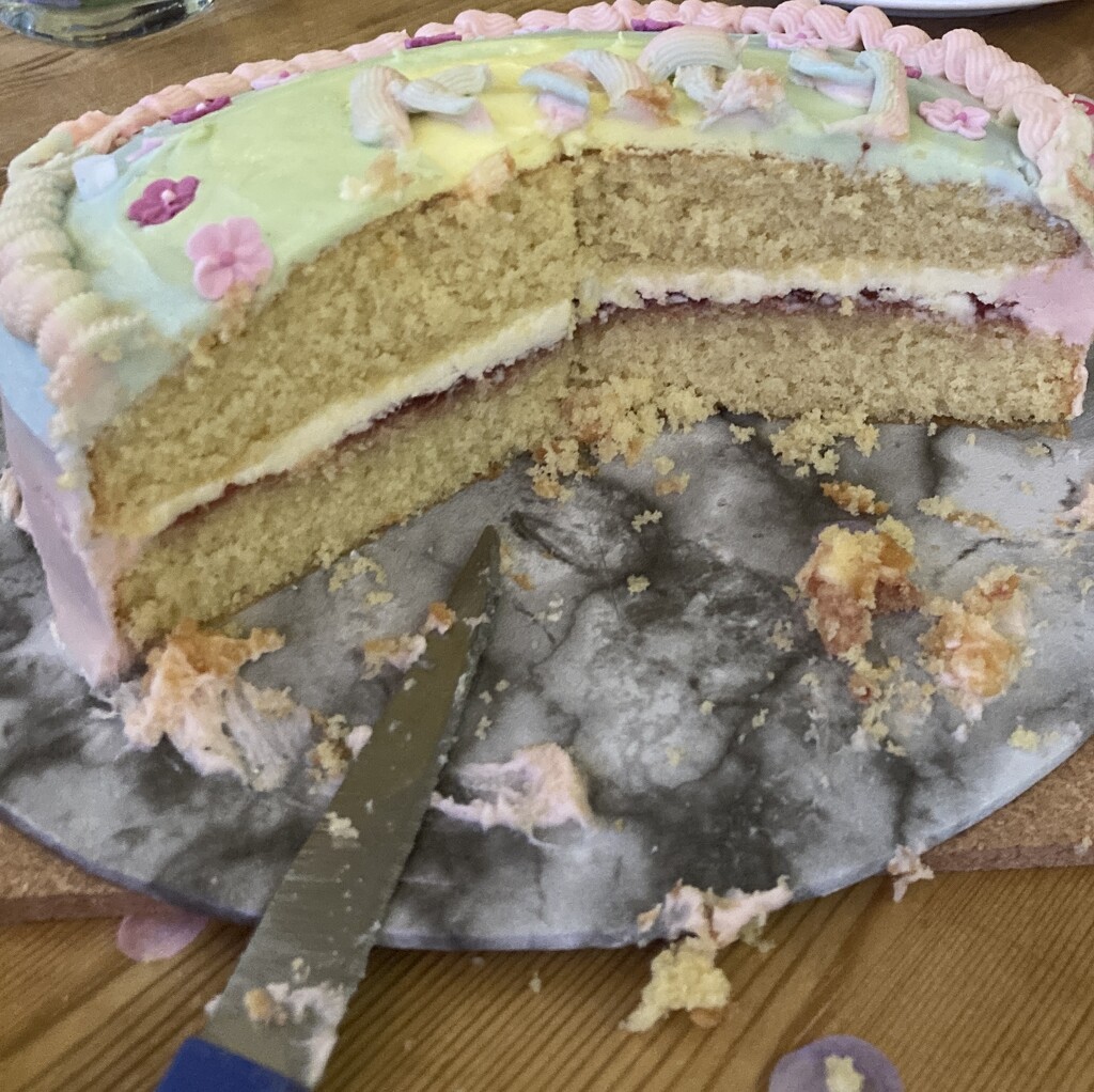 Still Enjoying the Cake  by elainepenney