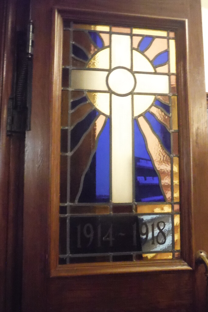 Window #4: Memorial Door by spanishliz