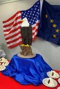 9th Jun 2022 - A chocolate eagle for a talk on Alaska