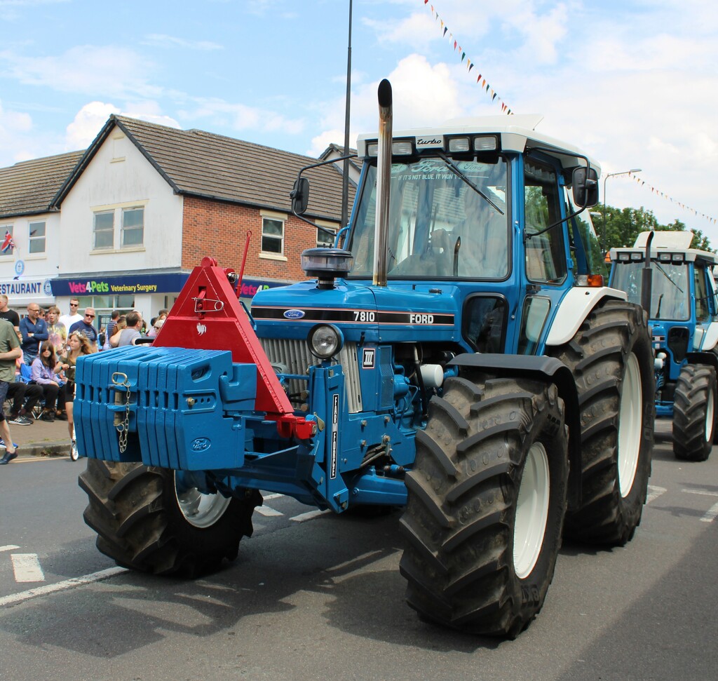 Another Big Blue Tractor by mazlu