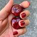 Big cherries matching my nails.  by cocobella