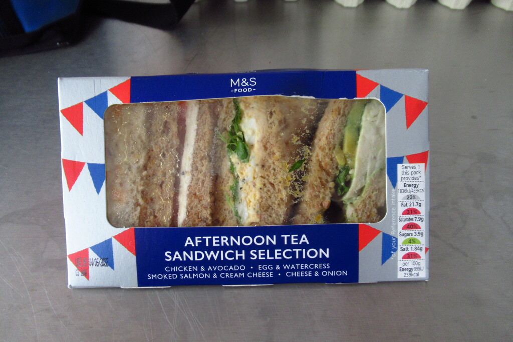 Afternoon Tea Jubilee sandwiches  by anniesue