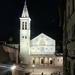 Spoleto ‘a Cathedra at night 