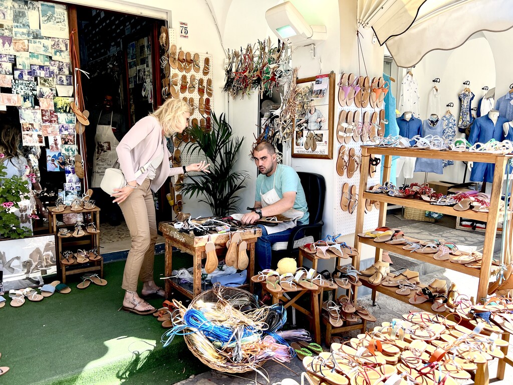 Shoemaker, Capri by rensala