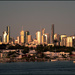 Brisbane sky line early morning