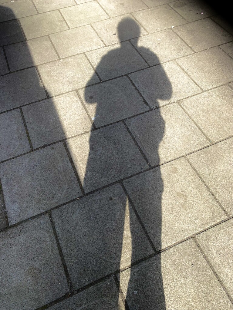 A shadow of my former self……. by billdavidson