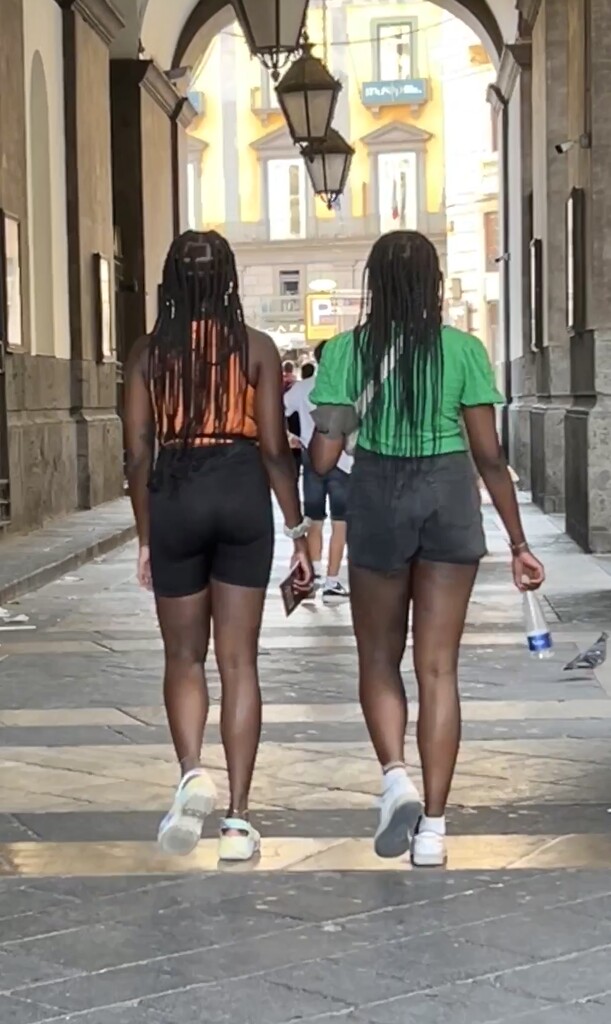  Venus and Serena?, Naples  by rensala