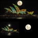 Collage of moon and Sydney Opera house shots