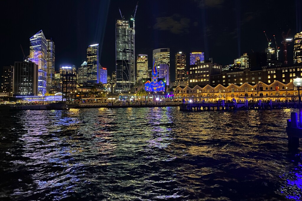 Sydney Vivid light show.  by johnfalconer