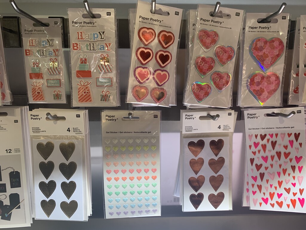 Heart stickers.  by cocobella