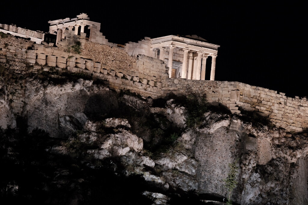 Athens ‘ Acropolis at night by caterina
