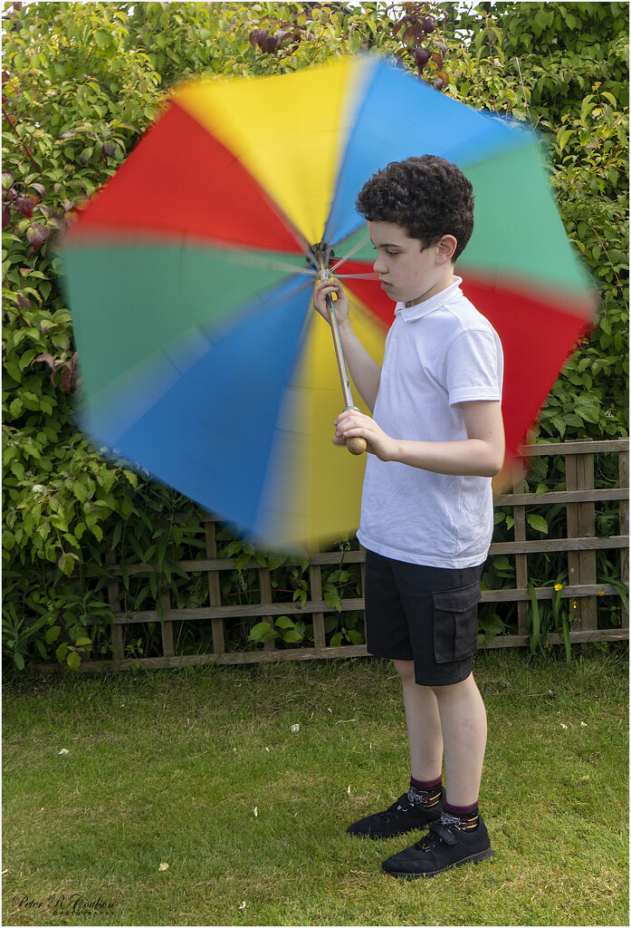 Spinning Umbrella by pcoulson