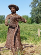 17th Jun 2022 - Wicker sculpture at Magor Marsh
