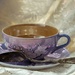 Cup, Saucer, Spoon on Lace 1