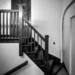 BW stairs by jeffjones