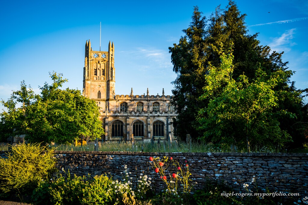 Evening Light Fairford Church by nigelrogers