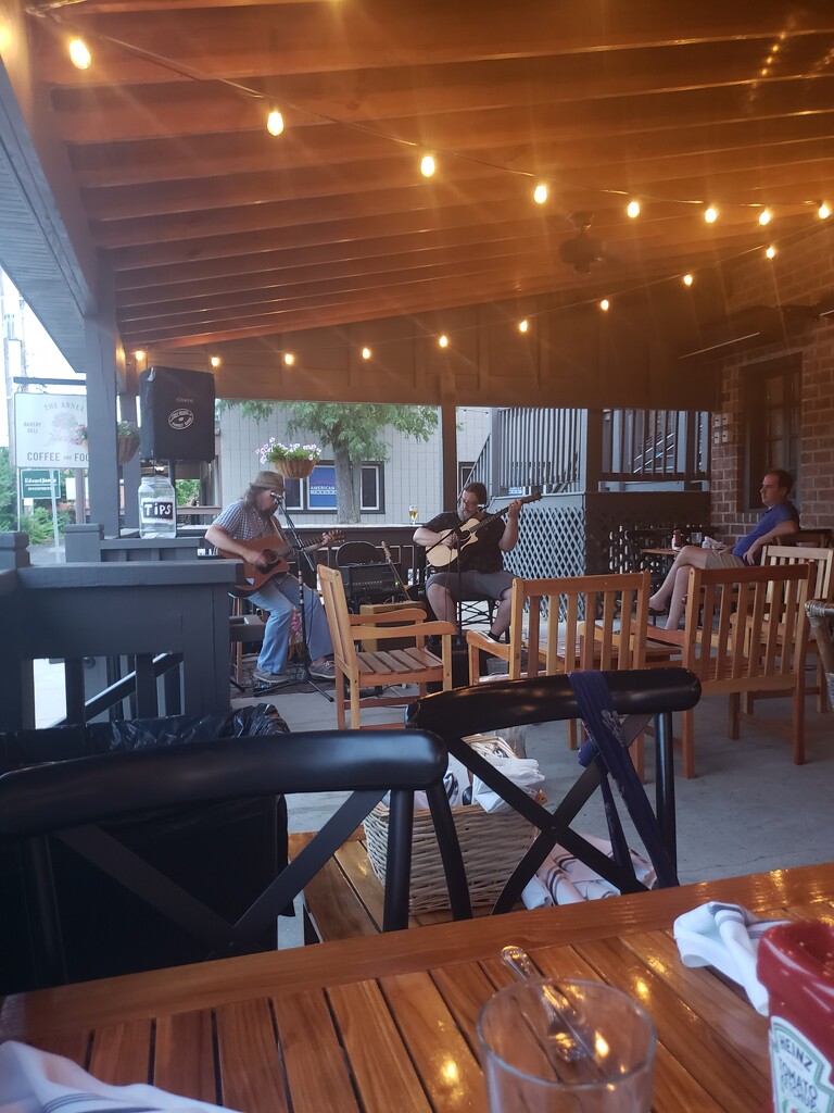 Live music and dinner with dad by jill2022