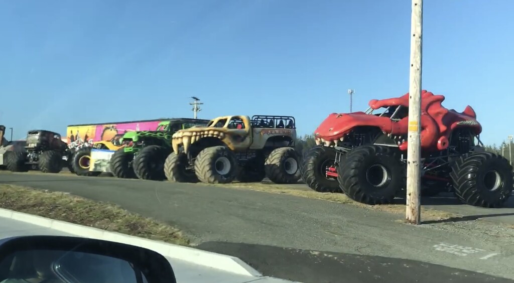 Monster truck show coming soon by pandorasecho