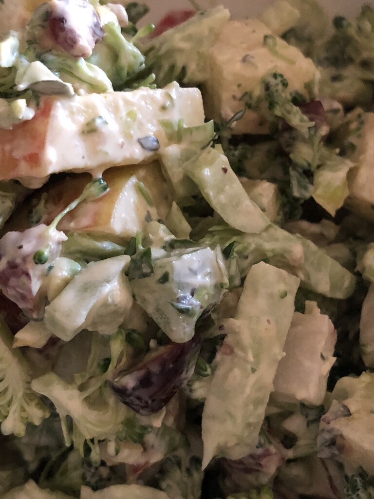 Waldorf Broccoli Salad by metzpah