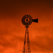Windmill on Orange