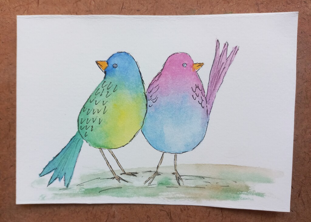 Little Birdies  by artsygang